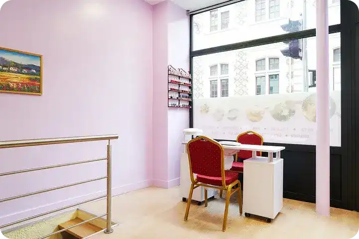 Façade du salon Bhuvi Beauté