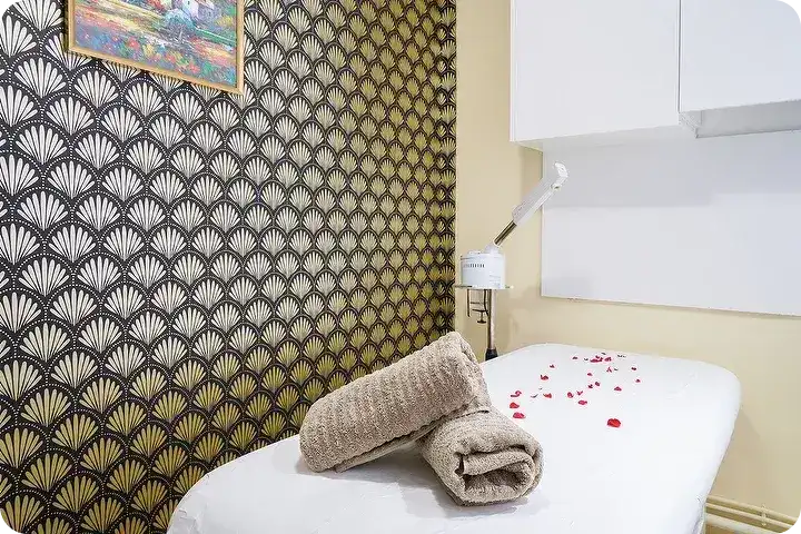 Façade du salon Bhuvi Beauté